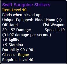 Swift Sanguine Strikers wow sod phase 2